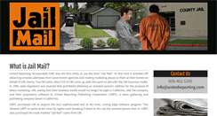 Desktop Screenshot of jailmail.com